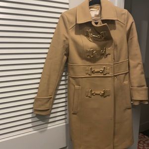 Michael Kors toggle peacoat in camel